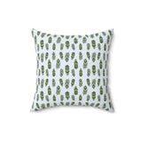 35PCF  Peacock Feather Pillow