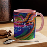 77CMSM  Colorful Marble Isaiah 41:10  Mug