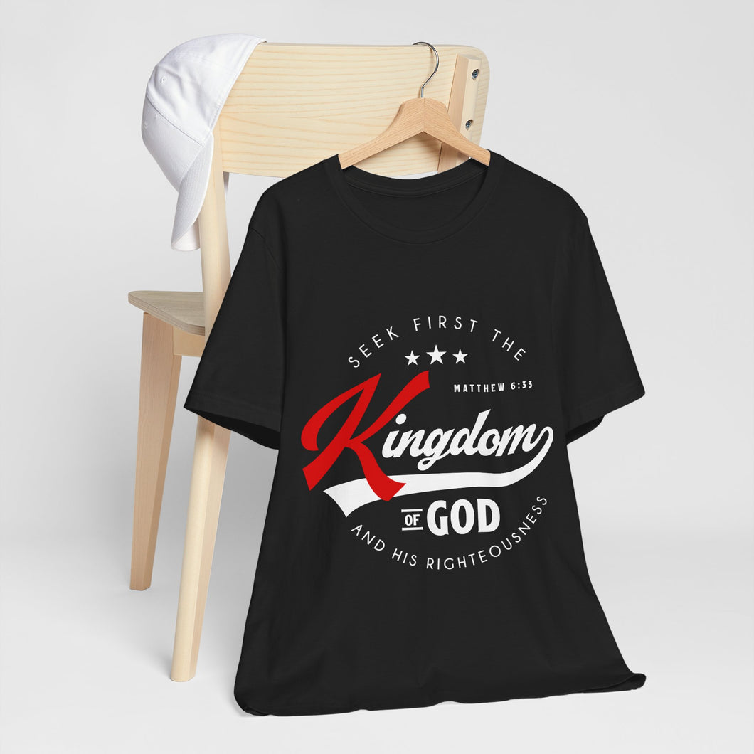 20CTS   Unisex  Christian t shirt Kingdom of God