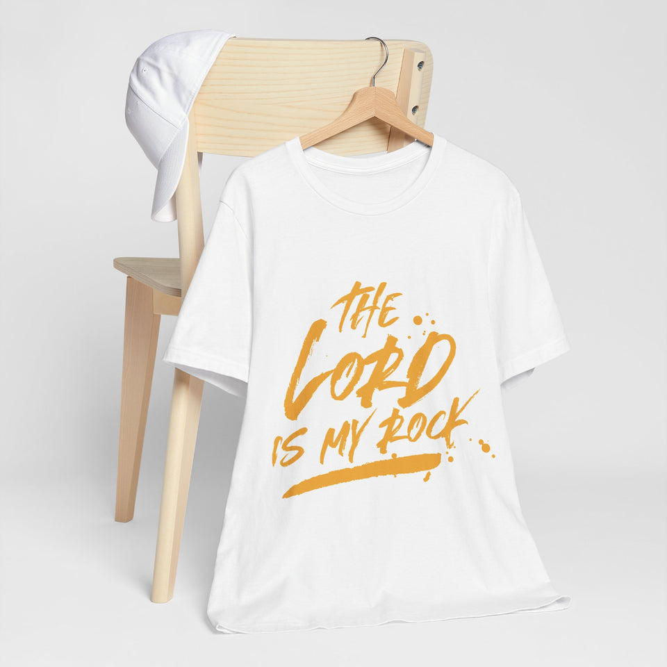 21CTS   Unisex Christian t shirt The Lord is my Rock