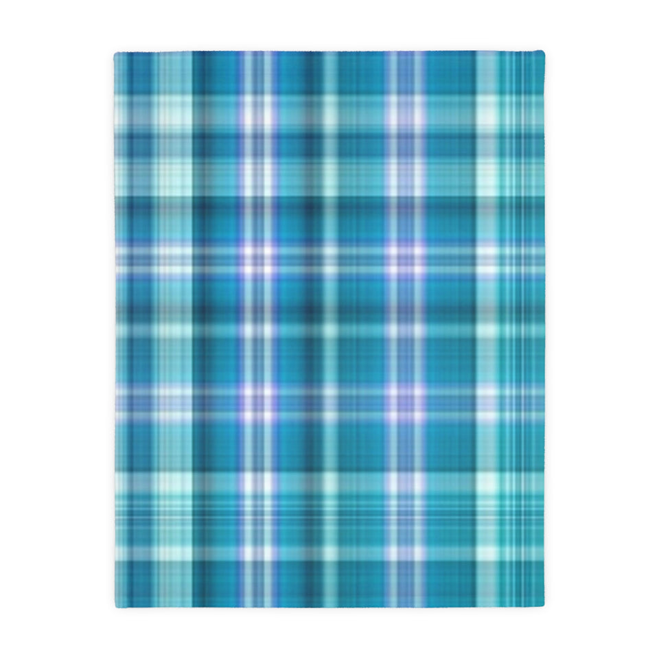 10CB  Colorful Plaid Blanket