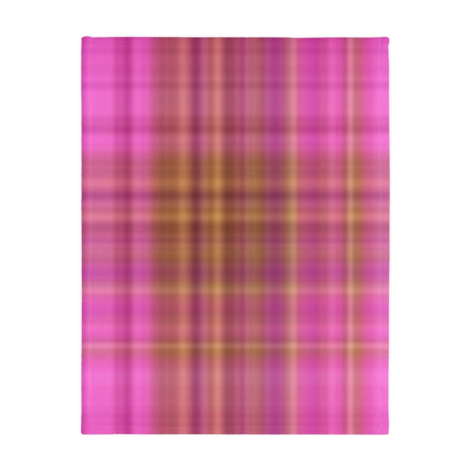 11CB  Colorful Plaid Blanket