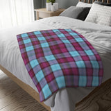 19CB  Colorful Plaid Blanket