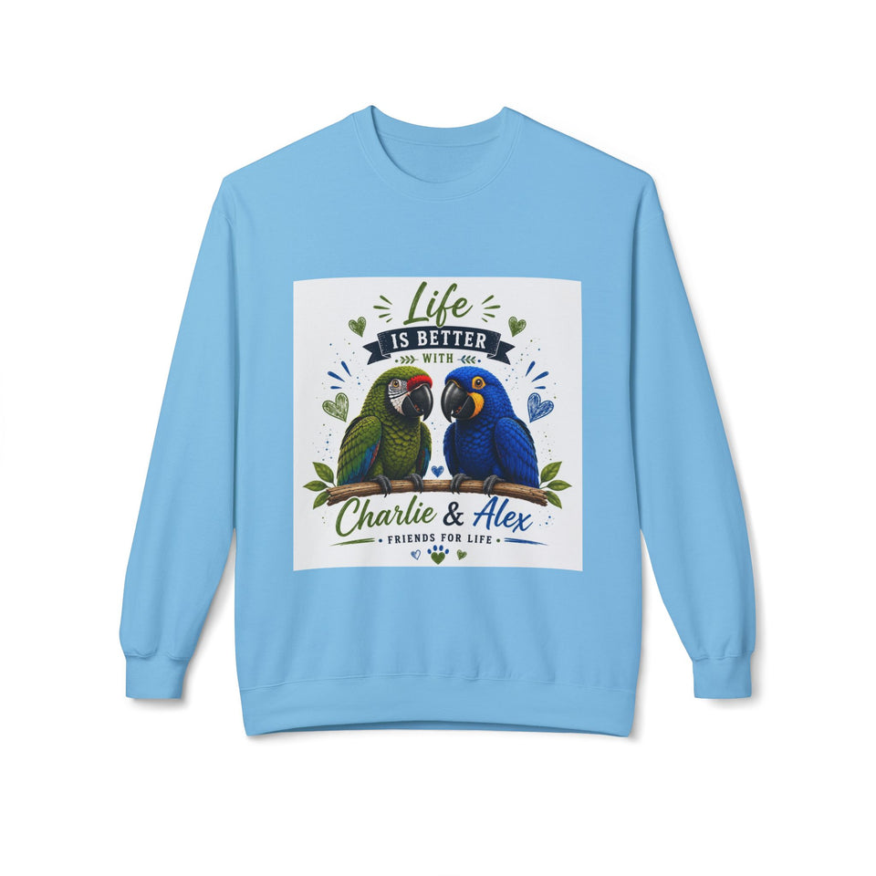 Charlie & Alex – Life Is Better Together Christian Sweatshirt CA20