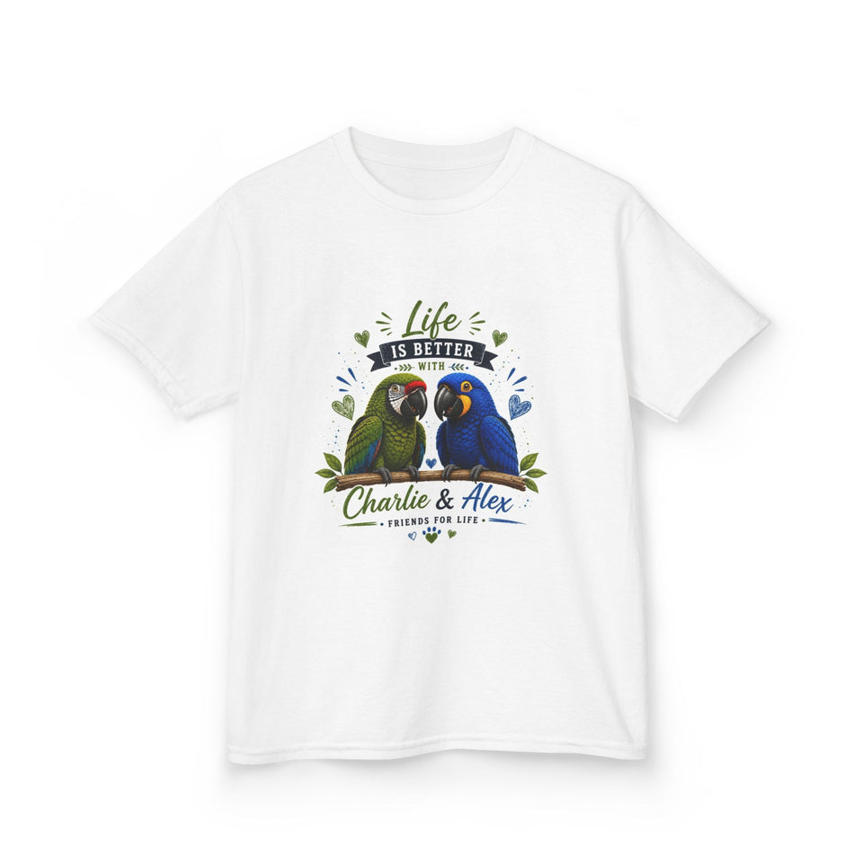 Life Is Better with Charlie & Alex – Kids T-Shirt  CA30
