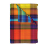 47CB  Colorful Plaid Blanket