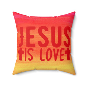 24WCP  Watercolor Christian Pillow