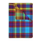 50CB  Colorful Plaid Blanket