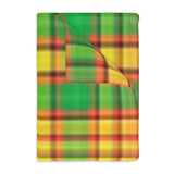 65CB  Colorful Plaid Blanket