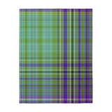 27CB  Colorful Plaid Blanket