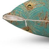 5PCF  Peacock Feather Pillows