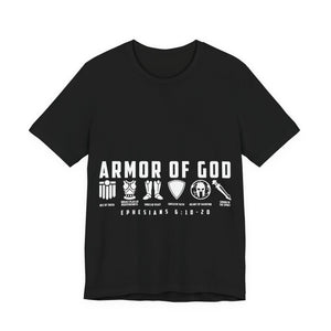 2CTS   Unisex christian t shirt Armor of God