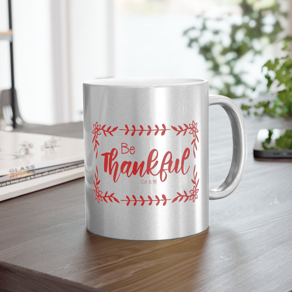 2SGM Silver and Gold Christian Mug