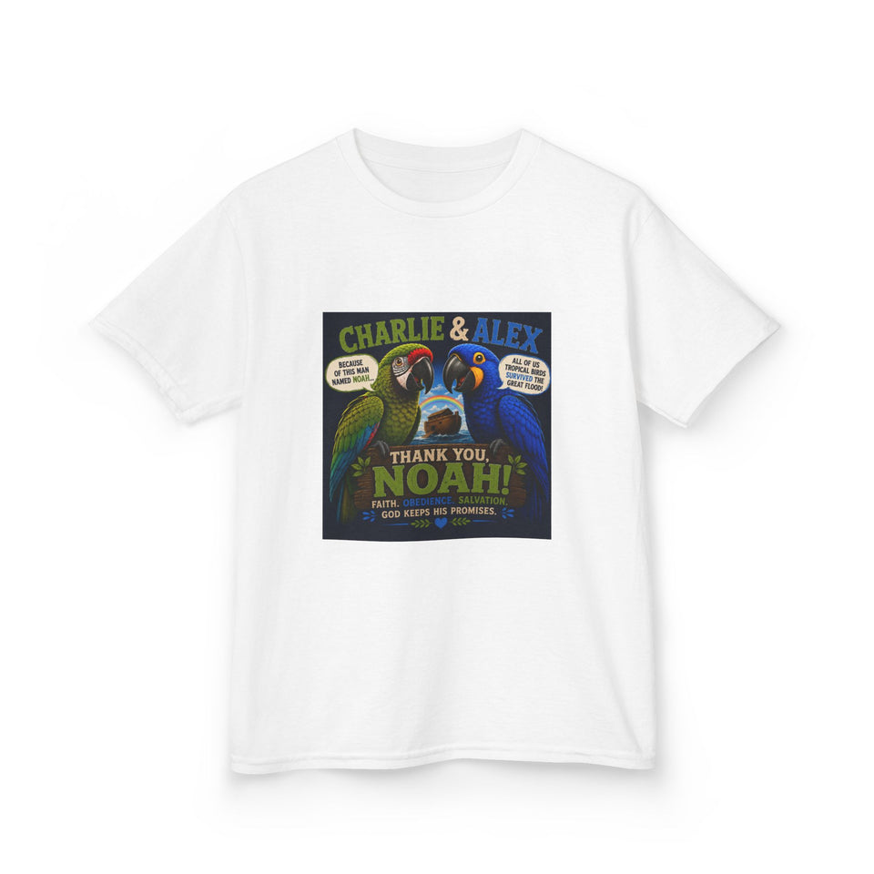 Charlie & Alex Kids T-Shirt – Thank You, Noah CA26