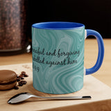 13CMSM  Colorful Marble Daniel 9:9 Mug