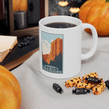 4NPS  Yosemite National Park Stamp Mug