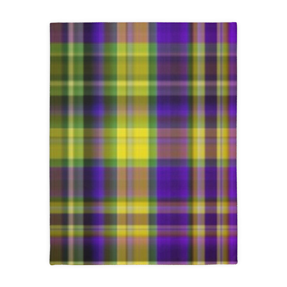 26CB  Colorful Plaid Blanket