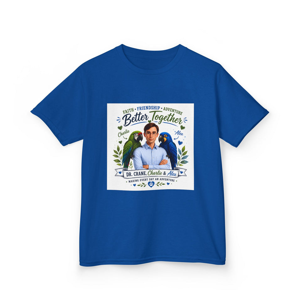 Better Together – Dr. Crane, Charlie & Alex Kids T-Shirt CA29