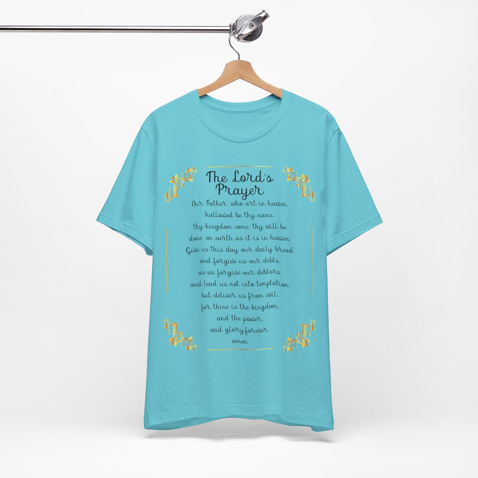 29CTS   Unisex Christian t shirt of The Lord's Prayer