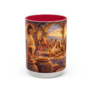 BSM55 Jesus Turning Water to Wine Mug