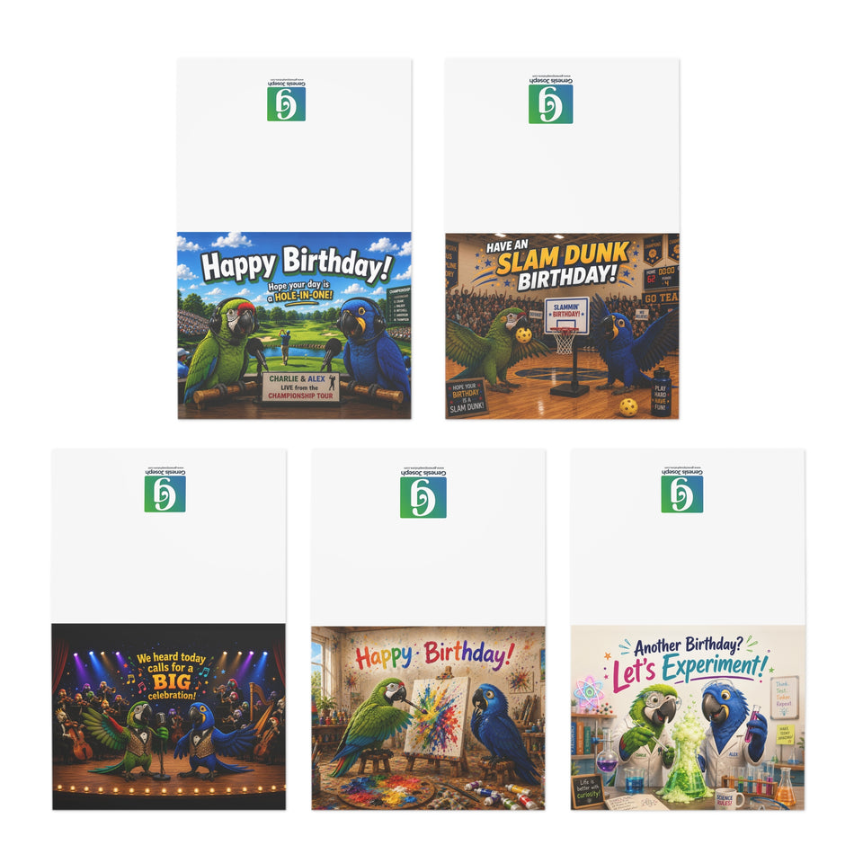 Charlie & Alex Teen Birthday Greeting Cards MGC7