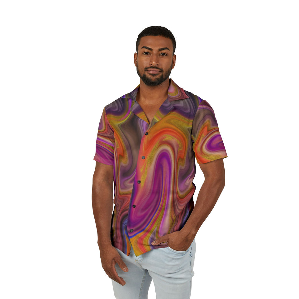 100CHS  Colorful Hawaiian Shirt