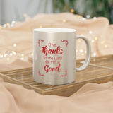 10SGM  Silver and Gold Christian Mug
