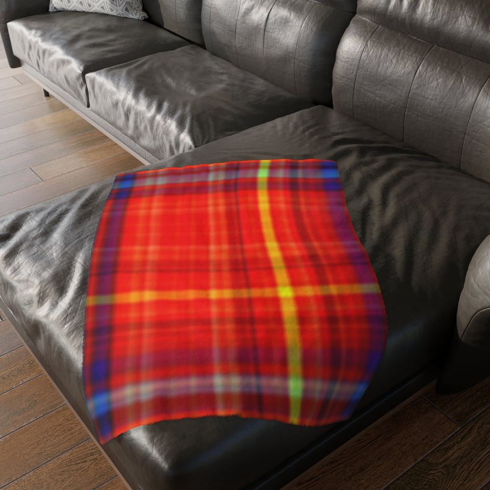46CB  Colorful Plaid Blankets