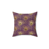 12PCF  Peacock Feather Pillow