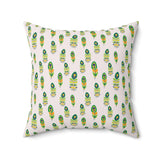 42PCF  Peacock Feather Pillow