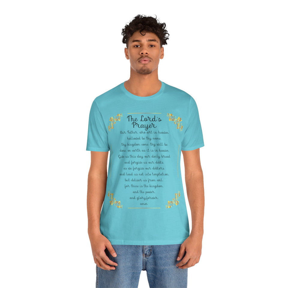 29CTS   Unisex Christian t shirt of The Lord's Prayer