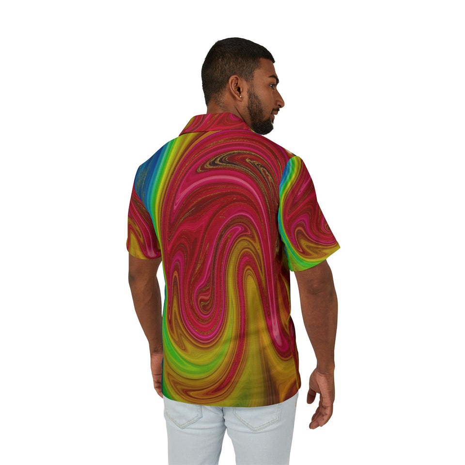69CHS  Colorful Hawaiian Shirt