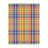 2CB  Colorful Plaid Blanket