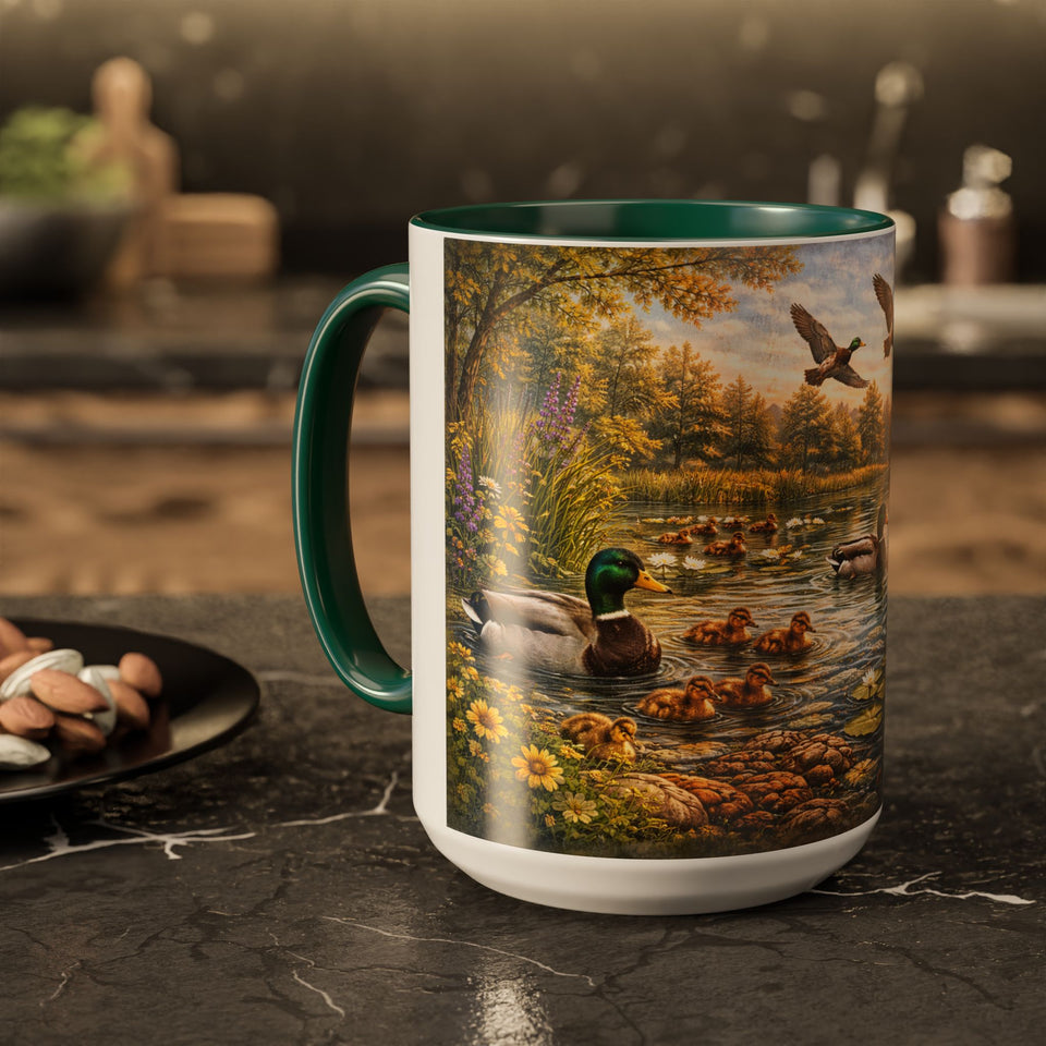 AM13  Duck Pond Scenic Mug