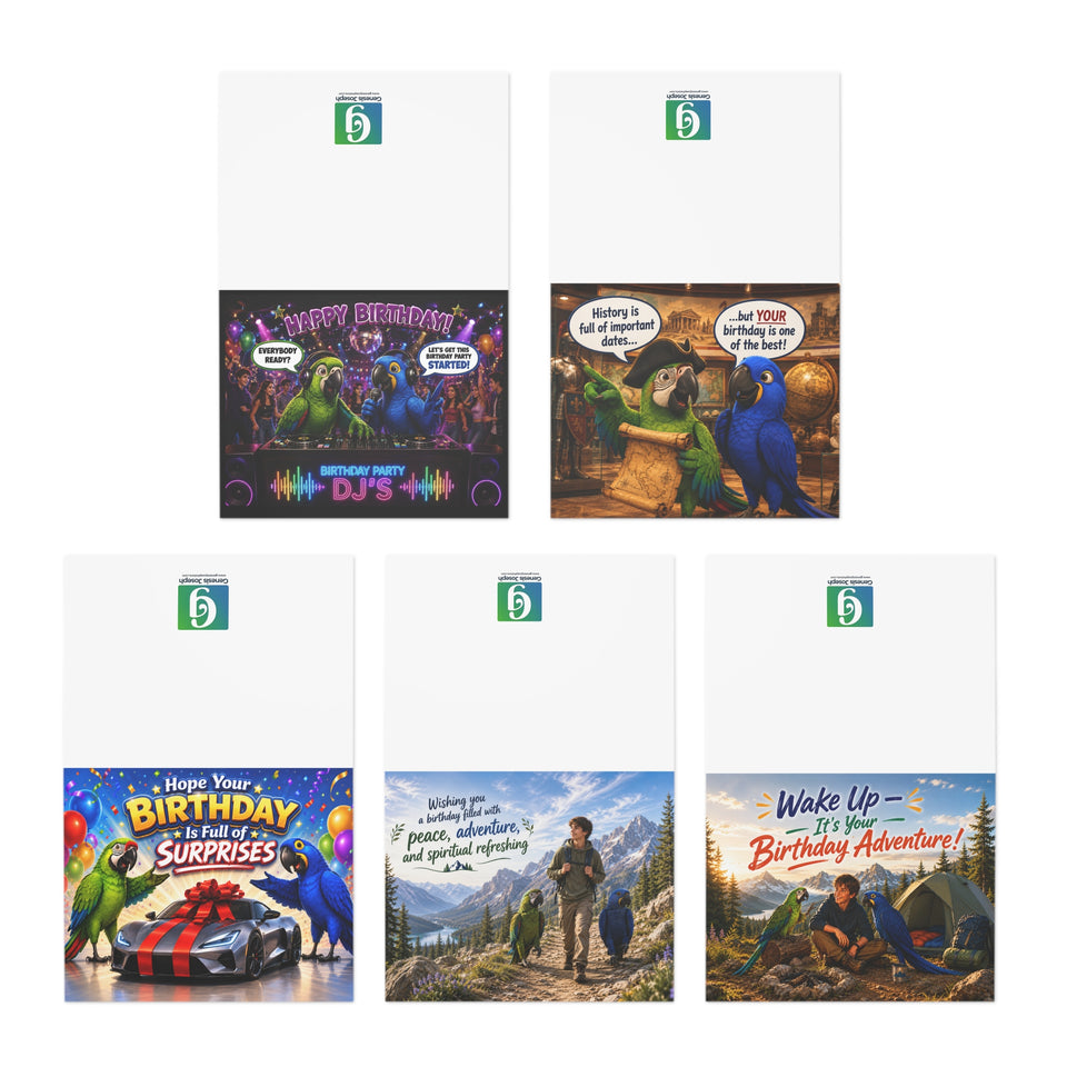 Charlie & Alex Teen Birthday Greeting Cards MGC8
