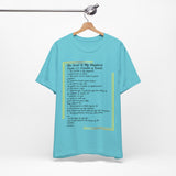 30CTS   Unisex Psalms 23 Christian t shirt