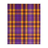 40CB  Colorful Plaid Blanket