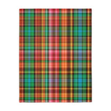 63CB  Colorful Plaid Blanket