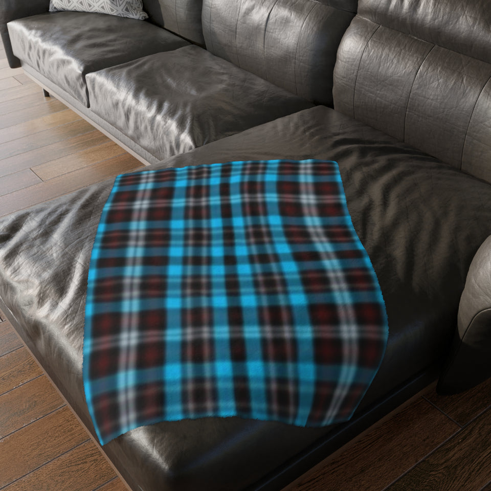 56CB  Colorful Plaid Blanket