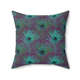 10PCF  Peacock Feather Pillow
