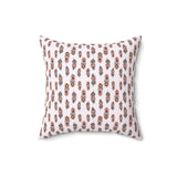 37PCF  Peacock Feather Pillow