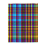 50CB  Colorful Plaid Blanket
