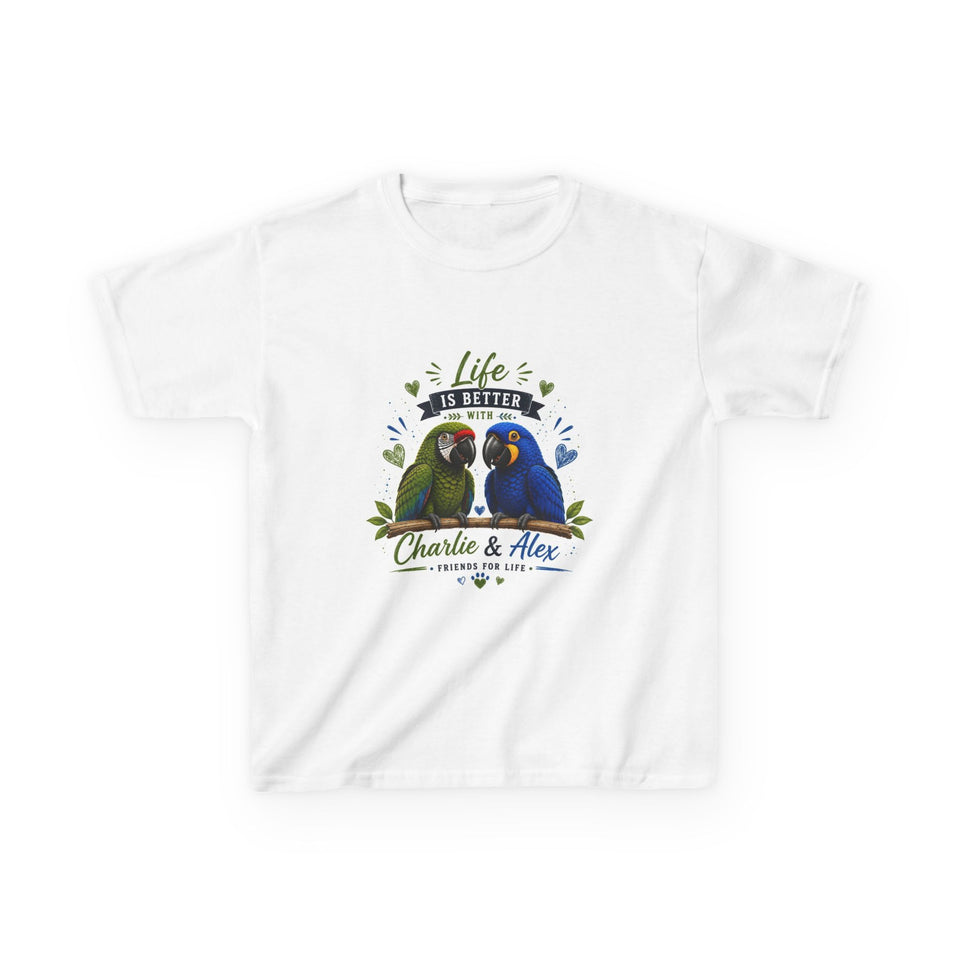 Life Is Better with Charlie & Alex – Kids T-Shirt  CA30