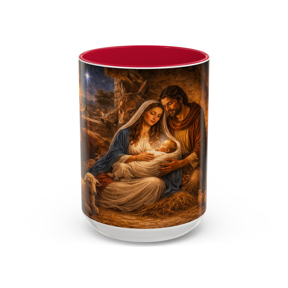 BSM46  Jesus is Born Mug