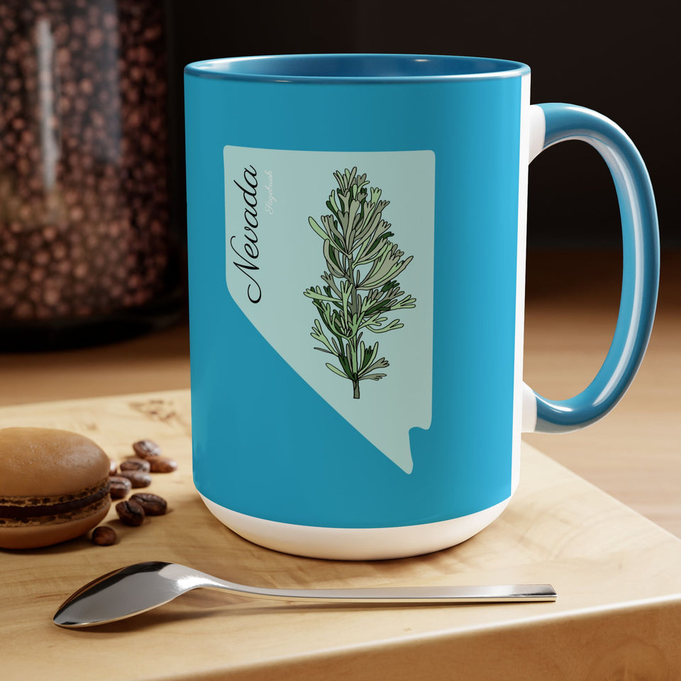 28SFM  Nevada State Flower Mug