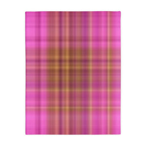 11CB  Colorful Plaid Blanket