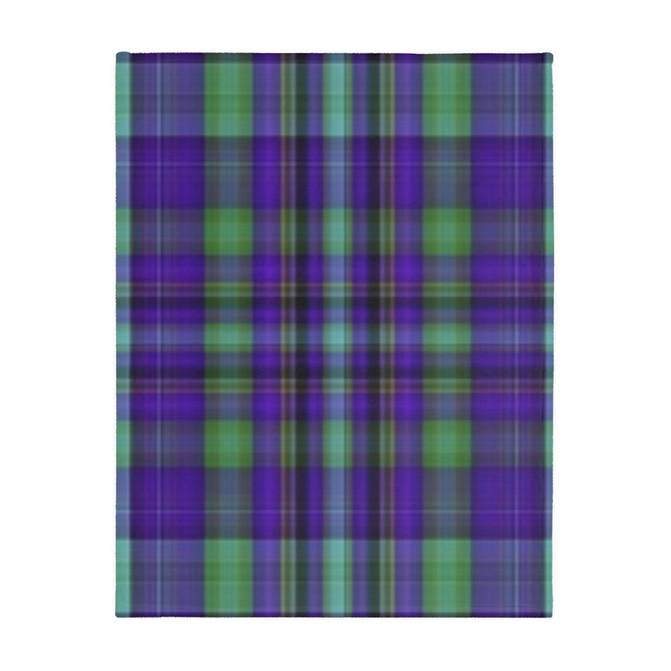 31CB  Colorful Plaid Blanket