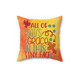 1WCP  Watercolor Christian Pillow