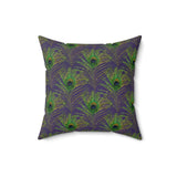 11PCF  Peacock Feather Pillow