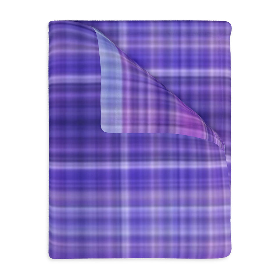 15CB  Colorful Plaid Blanket